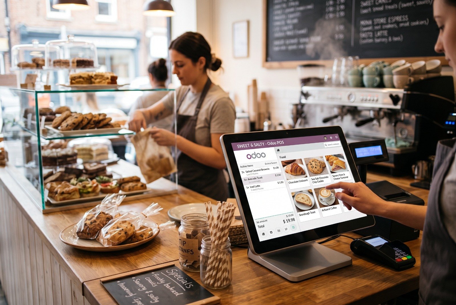 Odoo POS for Restaurants: How Sweet & Salty Cut Food Waste by 30%