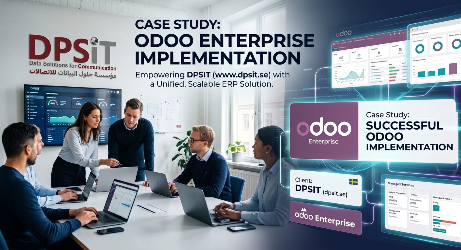 Odoo for IT Services How DPSIT Achieved 40% Faster Project Billing