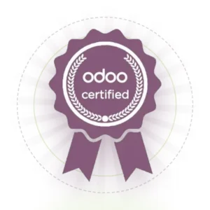 Odoo Certified badge – OzonLayer certified Odoo consultants